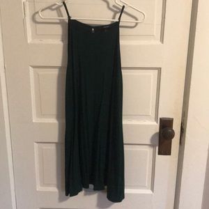 Dark green dress